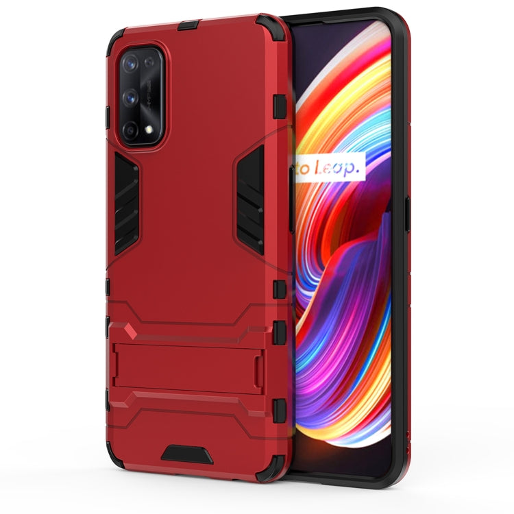 PC + TPU Shockproof Protective Case with Holder, For Huawei Y9a, For OnePlus 8T, For Vivo iQOO 5 5G, For OPPO F17 Pro, For Vivo Y20, For OPPO Realme X7, For OPPO Realme X7 Pro, For OPPO Realme 7, For OPPO Realme 7 Pro, For OPPO Reno4 SE����������������...