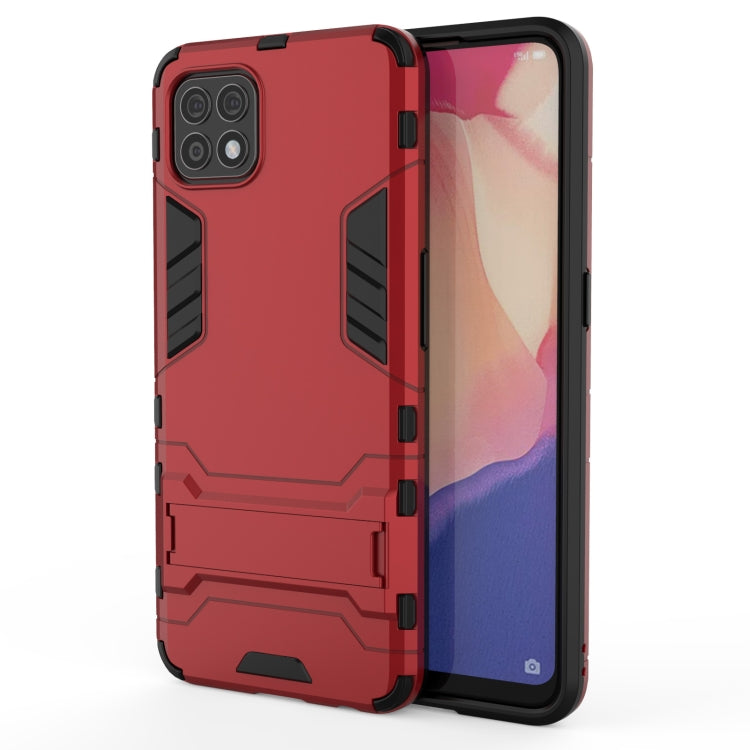 PC + TPU Shockproof Protective Case with Holder, For Huawei Y9a, For OnePlus 8T, For Vivo iQOO 5 5G, For OPPO F17 Pro, For Vivo Y20, For OPPO Realme X7, For OPPO Realme X7 Pro, For OPPO Realme 7, For OPPO Realme 7 Pro, For OPPO Reno4 SE����������������...