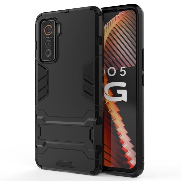 PC + TPU Shockproof Protective Case with Holder, For Huawei Y9a, For OnePlus 8T, For Vivo iQOO 5 5G, For OPPO F17 Pro, For Vivo Y20, For OPPO Realme X7, For OPPO Realme X7 Pro, For OPPO Realme 7, For OPPO Realme 7 Pro, For OPPO Reno4 SE����������������...