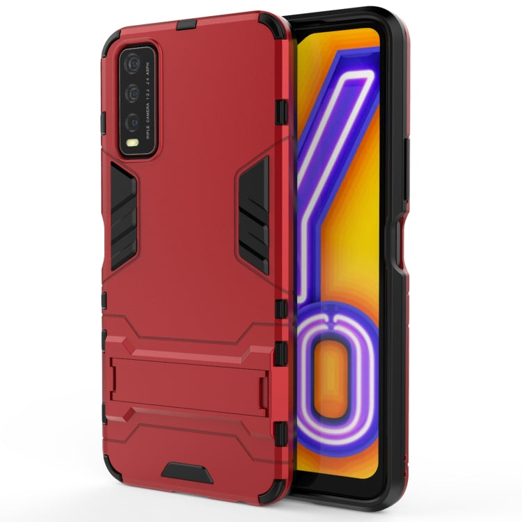 PC + TPU Shockproof Protective Case with Holder, For Huawei Y9a, For OnePlus 8T, For Vivo iQOO 5 5G, For OPPO F17 Pro, For Vivo Y20, For OPPO Realme X7, For OPPO Realme X7 Pro, For OPPO Realme 7, For OPPO Realme 7 Pro, For OPPO Reno4 SE����������������...