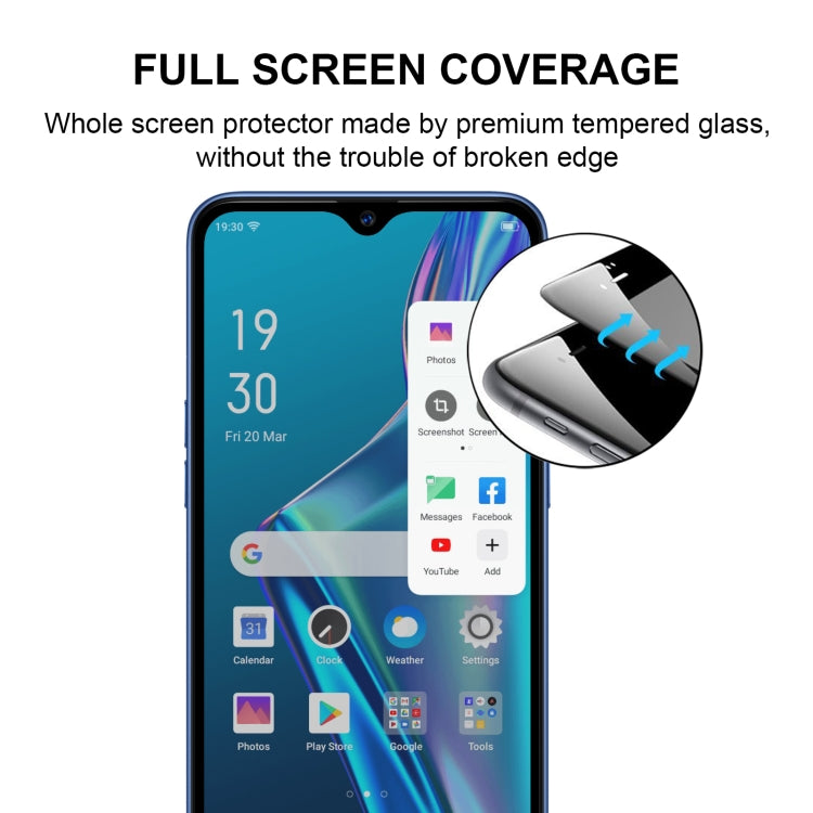 25 PCS Full Glue Full Screen Tempered Glass Film, For OPPO A11k (25 PCS), For OPPO A12 (25 PCS), For OPPO A12e (25 PCS), For OPPO A32 (25 PCS), For OPPO A53 (25 PCS), For OPPO A72 5G (25 PCS), For OPPO A93 (25 PCS), For OPPO F17 (25 PCS)���������������...