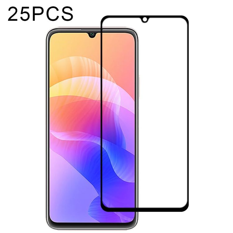 25 PCS Full Glue Full Screen Tempered Glass Film, For Huawei Enjoy 20 (25 PCS), For Huawei Enjoy 20 Plus 5G (25 PCS), For Huawei Y9a (25 PCS), For Huawei Honor X10 Pro (25 PCS)