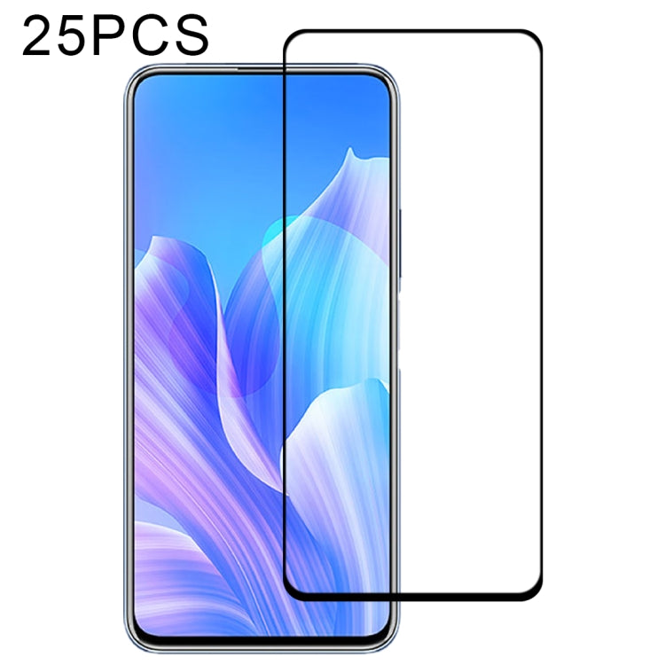 25 PCS Full Glue Full Screen Tempered Glass Film, For Huawei Enjoy 20 (25 PCS), For Huawei Enjoy 20 Plus 5G (25 PCS), For Huawei Y9a (25 PCS), For Huawei Honor X10 Pro (25 PCS)