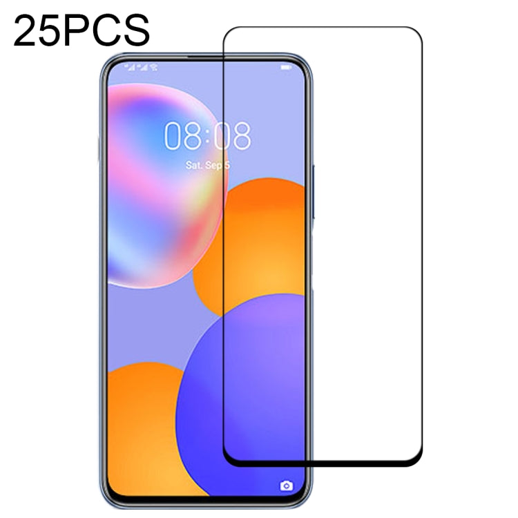 25 PCS Full Glue Full Screen Tempered Glass Film, For Huawei Enjoy 20 (25 PCS), For Huawei Enjoy 20 Plus 5G (25 PCS), For Huawei Y9a (25 PCS), For Huawei Honor X10 Pro (25 PCS)