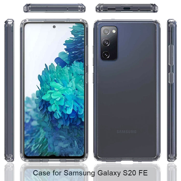 Scratchproof TPU + Acrylic Protective Case, For Samsung Galaxy S20 FE, For Xiaomi Redmi 9A, For Xiaomi Redmi 9C, For Xiaomi Redmi 9