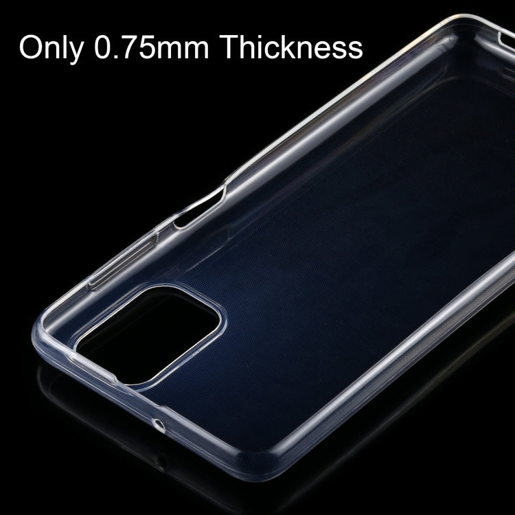 0.75mm Ultra-thin Transparent TPU Soft Protective Case, For Samsung Galaxy M51, For Xiaomi Poco X3