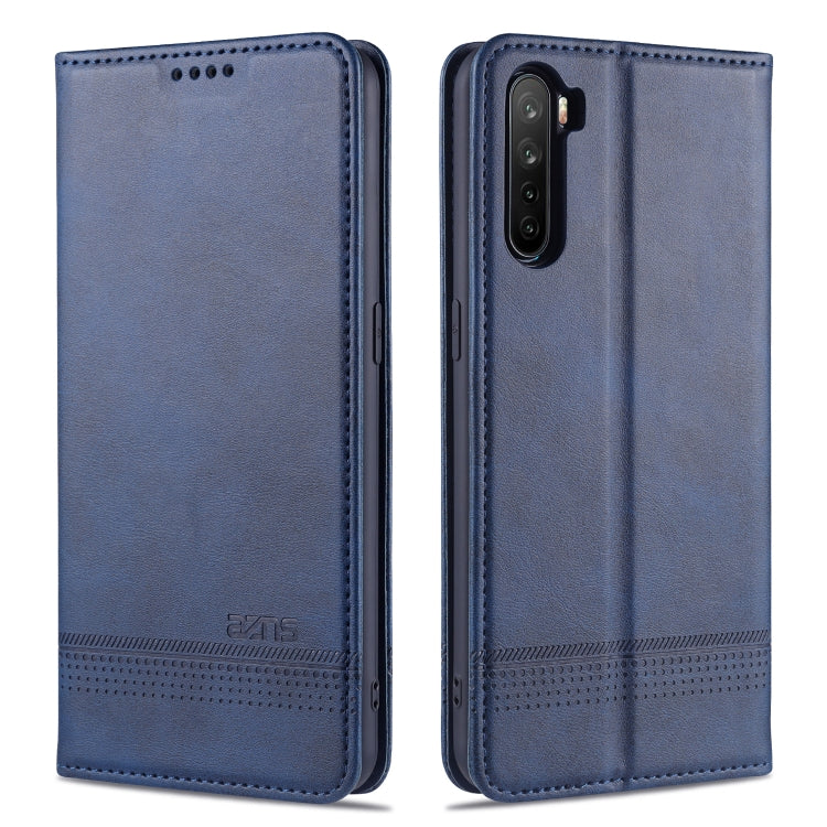 AZNS Magnetic Calf Texture Horizontal Flip Leather Case with Card Slots & Holder & Wallet, For OPPO A91, For Huawei P40, For Huawei P40 Pro, For Samsung Galaxy S10, For Samsung Galaxy S10+, For Samsung Galaxy S20 FE, For Huawei Honor X10 Max
