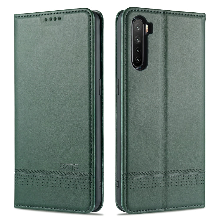 AZNS Magnetic Calf Texture Horizontal Flip Leather Case with Card Slots & Holder & Wallet, For OPPO A91, For Huawei P40, For Huawei P40 Pro, For Samsung Galaxy S10, For Samsung Galaxy S10+, For Samsung Galaxy S20 FE, For Huawei Honor X10 Max
