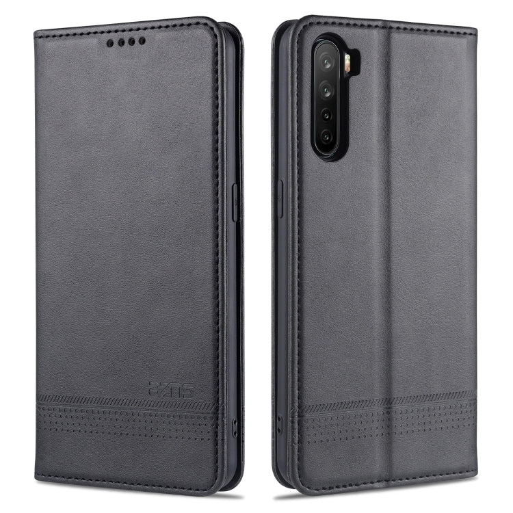 AZNS Magnetic Calf Texture Horizontal Flip Leather Case with Card Slots & Holder & Wallet, For OPPO A91, For Huawei P40, For Huawei P40 Pro, For Samsung Galaxy S10, For Samsung Galaxy S10+, For Samsung Galaxy S20 FE, For Huawei Honor X10 Max
