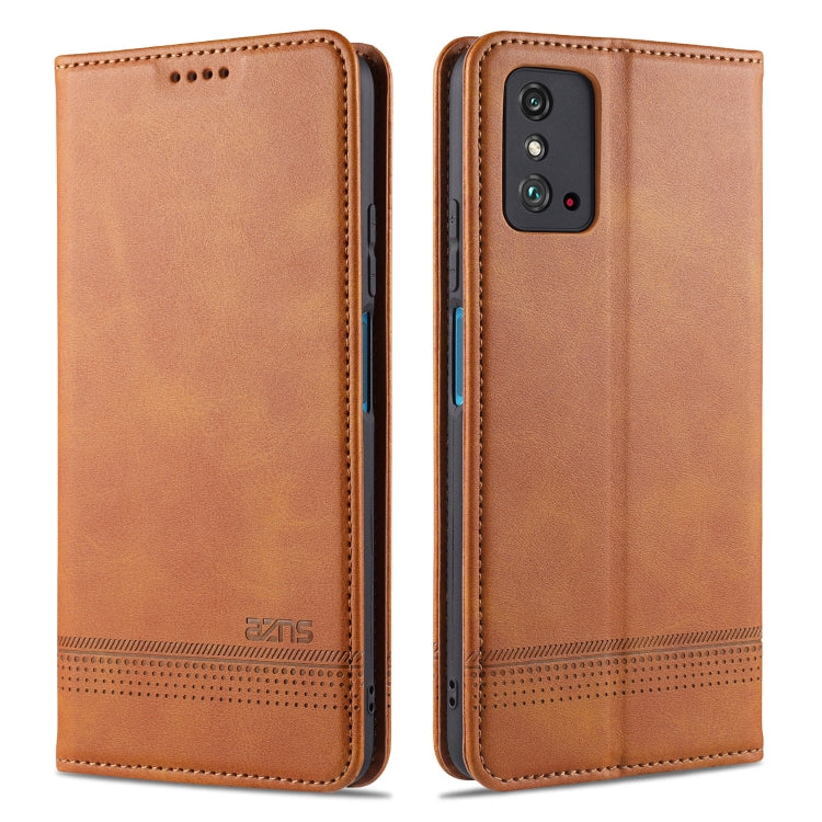 AZNS Magnetic Calf Texture Horizontal Flip Leather Case with Card Slots & Holder & Wallet, For OPPO A91, For Huawei P40, For Huawei P40 Pro, For Samsung Galaxy S10, For Samsung Galaxy S10+, For Samsung Galaxy S20 FE, For Huawei Honor X10 Max