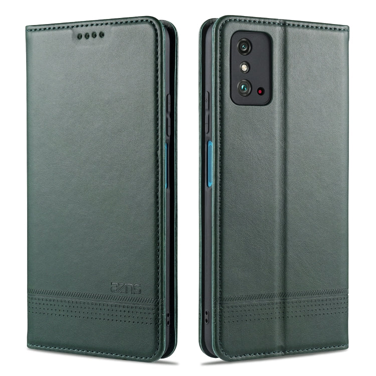 AZNS Magnetic Calf Texture Horizontal Flip Leather Case with Card Slots & Holder & Wallet, For OPPO A91, For Huawei P40, For Huawei P40 Pro, For Samsung Galaxy S10, For Samsung Galaxy S10+, For Samsung Galaxy S20 FE, For Huawei Honor X10 Max