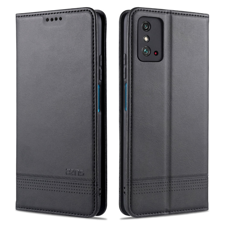 AZNS Magnetic Calf Texture Horizontal Flip Leather Case with Card Slots & Holder & Wallet, For OPPO A91, For Huawei P40, For Huawei P40 Pro, For Samsung Galaxy S10, For Samsung Galaxy S10+, For Samsung Galaxy S20 FE, For Huawei Honor X10 Max