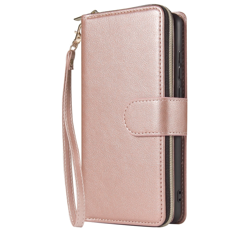 Zipper Wallet Bag Horizontal Flip PU Leather Case with Holder & 9 Card Slots & Wallet & Lanyard & Photo Frame, For Huawei P30, For Huawei P30 Lite, For Huawei P30 Pro, For Huawei P40, For Huawei P40 Lite, For Huawei P40 Pro, For Huawei P40 Pro+��������...