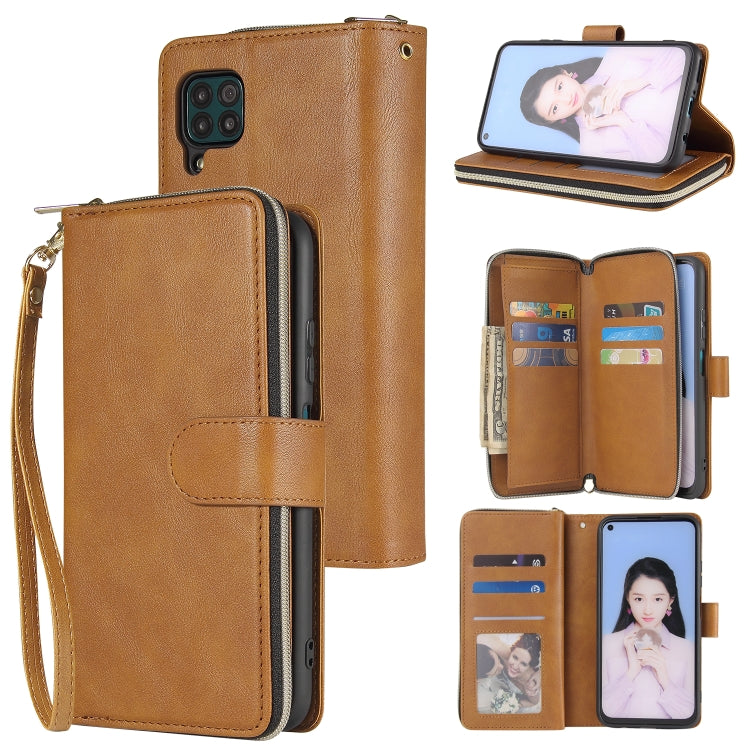 Zipper Wallet Bag Horizontal Flip PU Leather Case with Holder & 9 Card Slots & Wallet & Lanyard & Photo Frame, For Huawei P30, For Huawei P30 Lite, For Huawei P30 Pro, For Huawei P40, For Huawei P40 Lite, For Huawei P40 Pro, For Huawei P40 Pro+��������...