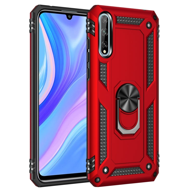 Shockproof TPU + PC Protective Case with 360 Degree Rotating Holder, For Huawei Mate 40 Lite / Maimang 9, For Huawei Y8p, For Huawei Y8s