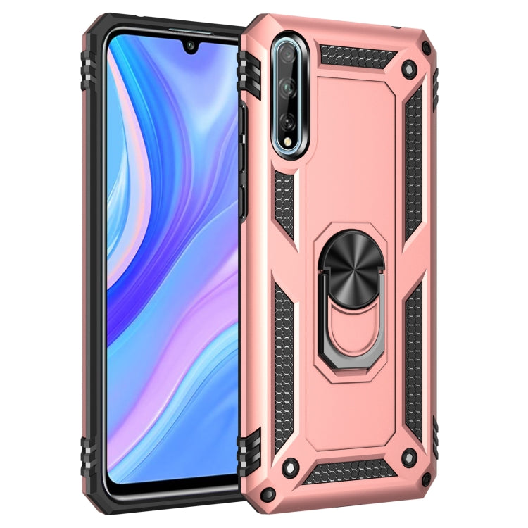 Shockproof TPU + PC Protective Case with 360 Degree Rotating Holder, For Huawei Mate 40 Lite / Maimang 9, For Huawei Y8p, For Huawei Y8s
