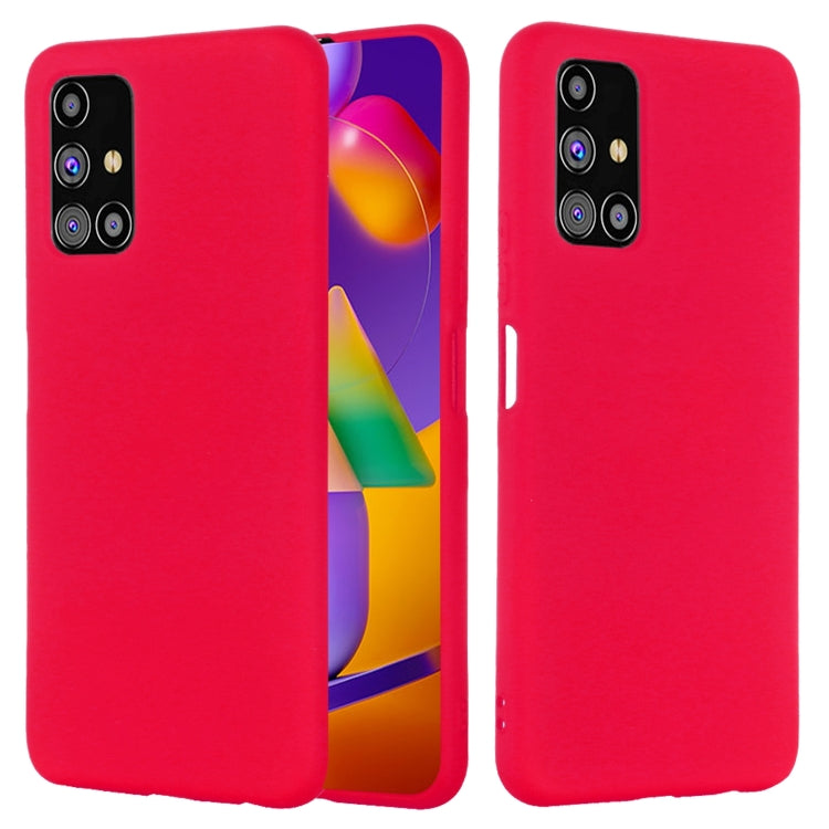 Pure Color Liquid Silicone Shockproof Full Coverage Case, For Samsung Galaxy M31s, For Motorola Moto G8 Power Lite, For Motorola One Fusion+