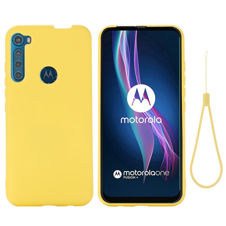 Pure Color Liquid Silicone Shockproof Full Coverage Case, For Samsung Galaxy M31s, For Motorola Moto G8 Power Lite, For Motorola One Fusion+