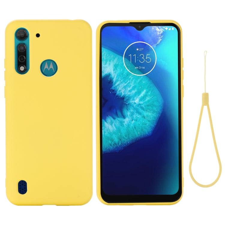 Pure Color Liquid Silicone Shockproof Full Coverage Case, For Samsung Galaxy M31s, For Motorola Moto G8 Power Lite, For Motorola One Fusion+