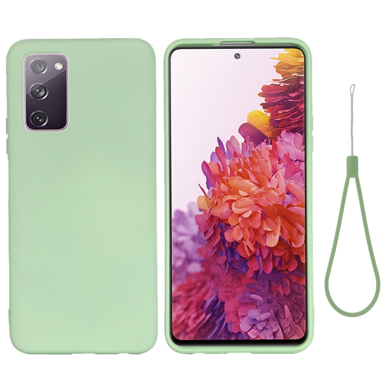 Pure Color Liquid Silicone Shockproof Full Coverage Case, For Motorola Moto G9 Play, For Samsung Galaxy S20 FE / S20 Lite