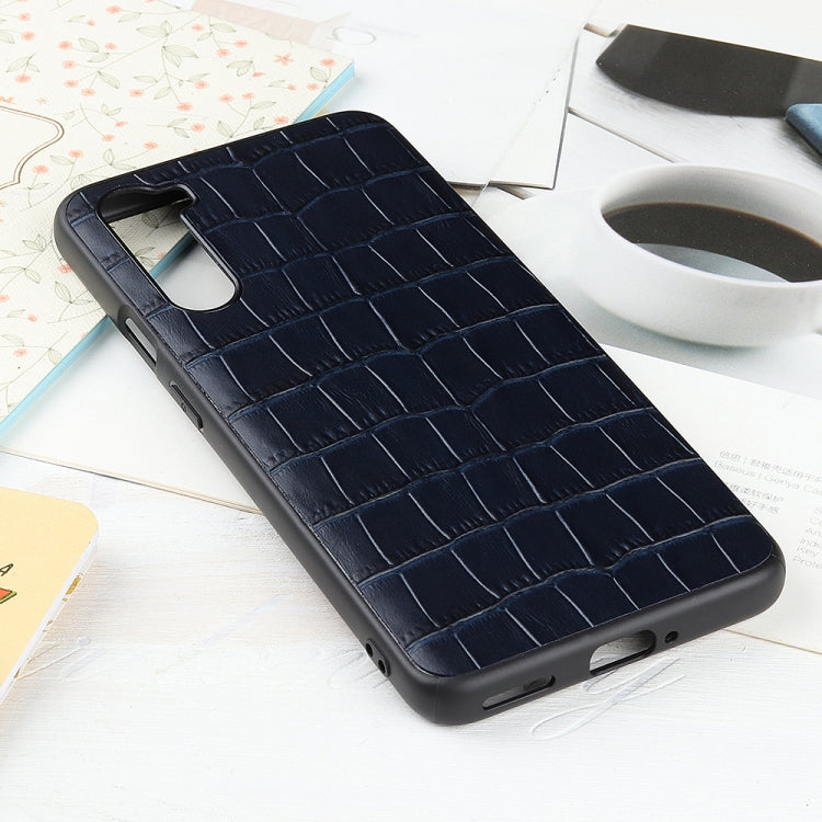 Crocodile Texture Genuine Leather Protective Case, For iPhone 11, For iPhone 11 Pro, For iPhone 11 Pro Max, For iPhone 12 mini, For iPhone 12 / 12 Pro, For iPhone 12 Pro Max, For Huawei Mate 4 Lite / Maimang 9, For OnePlus Nord