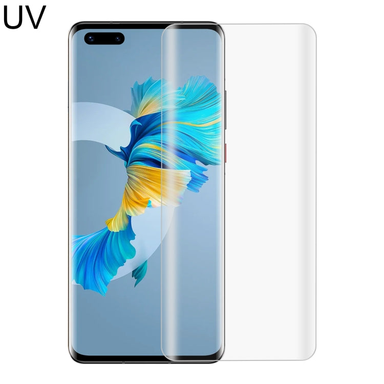 9H 3D Full Screen Curved UV Protective Film, For Huawei Mate 40 / Mate 40E 5G / Mate 40E 4G, For Huawei Mate 40 Pro+