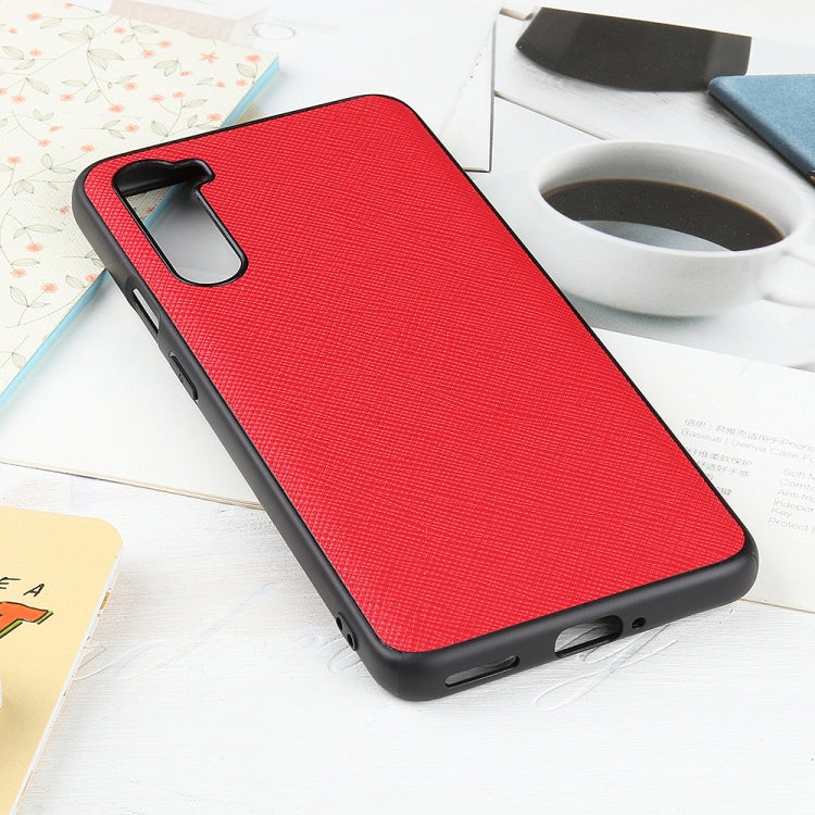 Hella Cross Texture Genuine Leather Protective Case, For iPhone 11, For iPhone 11 Pro, For iPhone 11 Pro Max, For iPhone 12 mini, For iPhone 12 / 12 Pro, For iPhone 12 Pro Max, For Huawei Mate 4 Lite / Maimang 9, For OnePlus Nord