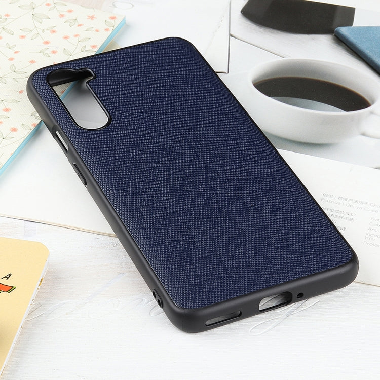 Hella Cross Texture Genuine Leather Protective Case, For iPhone 11, For iPhone 11 Pro, For iPhone 11 Pro Max, For iPhone 12 mini, For iPhone 12 / 12 Pro, For iPhone 12 Pro Max, For Huawei Mate 4 Lite / Maimang 9, For OnePlus Nord