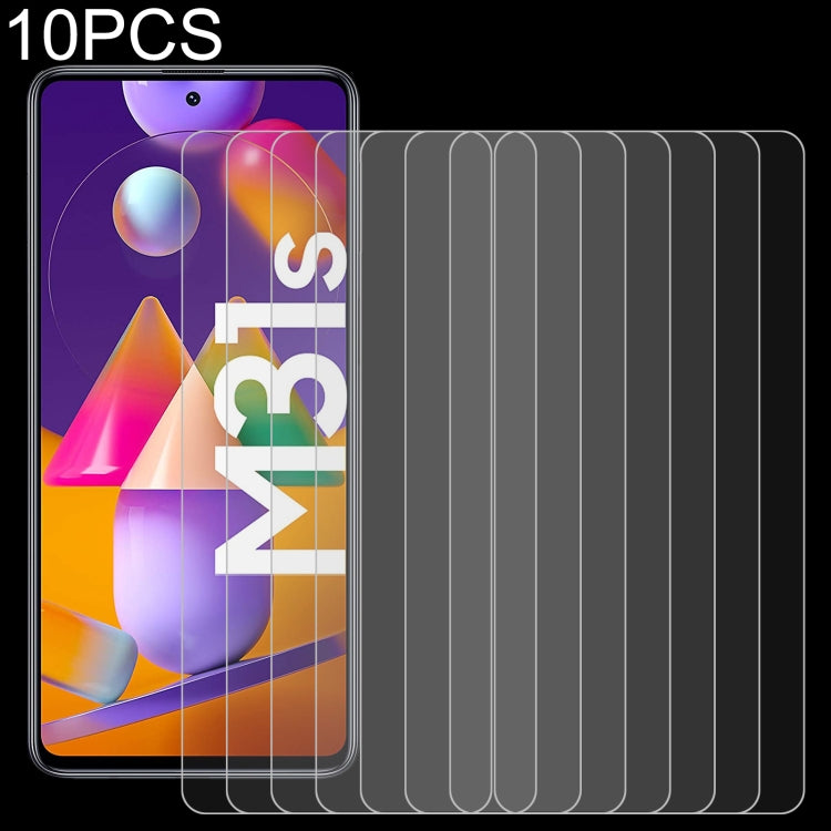 For Motorola Moto G9 Play / Moto G9 10pcs 0.26mm 9H 2.5D Tempered Glass Film, For Samsung Galaxy A31 (10 PCS), For Xiaomi Black Shark 3 / Black Shark 3S (10 PCS), For Motorola Moto E (2020) (10 PCS), For Huawei P Smart 2020 (10 PCS)��������������������...