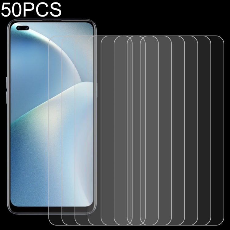 50 PCS 0.26mm 9H 2.5D Tempered Glass Film, For OPPO A73 5G (50 PCS), For OPPO A93 (50 PCS), For OPPO Realme 7 (50 PCS), For OPPO Realme 7i (50 PCS), For OPPO Realme C2 / C2s / C2 2020 (50 PCS), For OPPO Realme C17 (50 PCS), For OPPO Realme V3 (50 PCS)�...