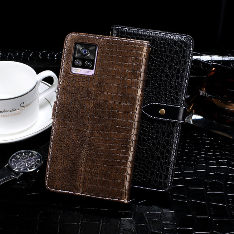 idewei Crocodile Texture Horizontal Flip Leather Case with Holder & Card Slots & Wallet, For Vivo V20 Pro, For Vivo V20 SE, For Vivo Y20 2020, For Vivo S7 5G, For Vivo V19 Global Version, For Vivo Y91C