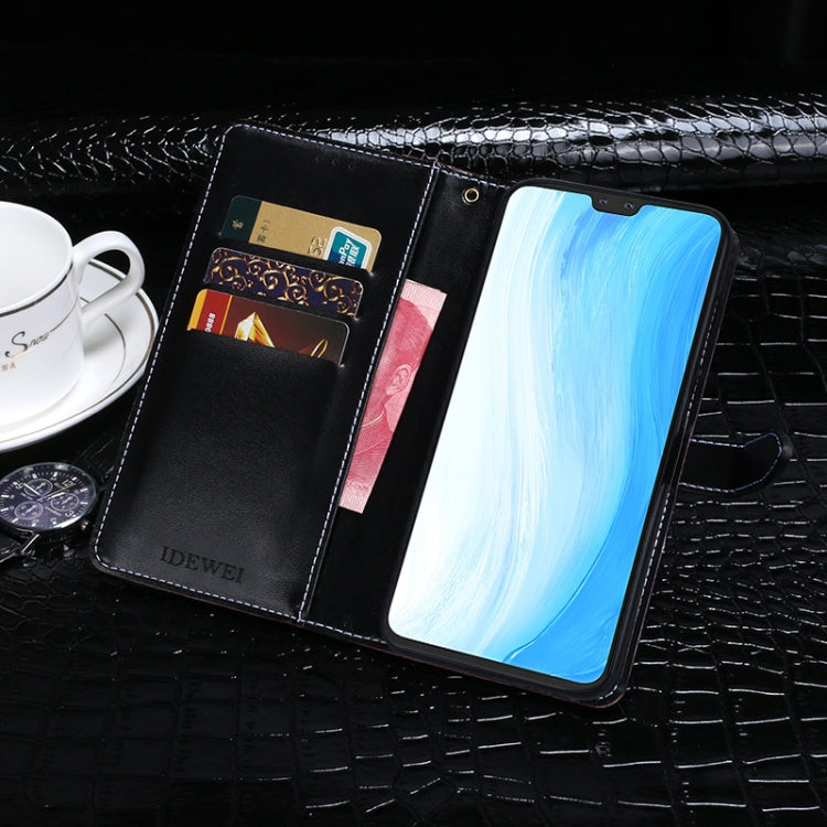 idewei Crocodile Texture Horizontal Flip Leather Case with Holder & Card Slots & Wallet, For Vivo V20 Pro, For Vivo V20 SE, For Vivo Y20 2020, For Vivo S7 5G, For Vivo V19 Global Version, For Vivo Y91C