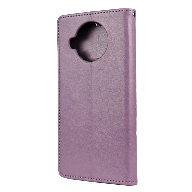 Butterflies Love Flowers Embossing Horizontal Flip Leather Case with Holder & Card Slots & Wallet