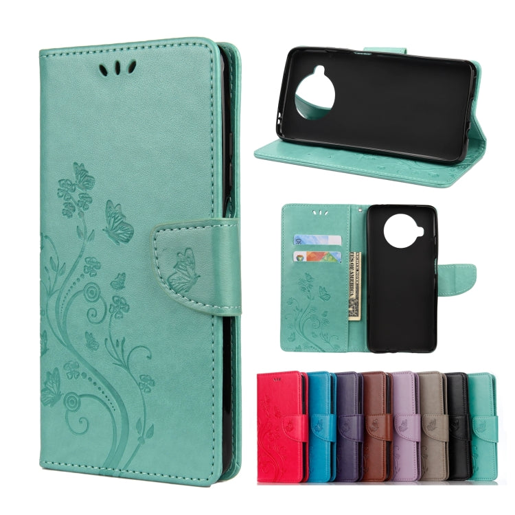 Butterflies Love Flowers Embossing Horizontal Flip Leather Case with Holder & Card Slots & Wallet