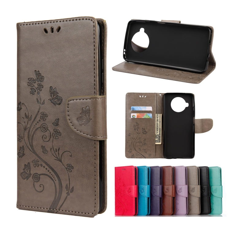 Butterflies Love Flowers Embossing Horizontal Flip Leather Case with Holder & Card Slots & Wallet