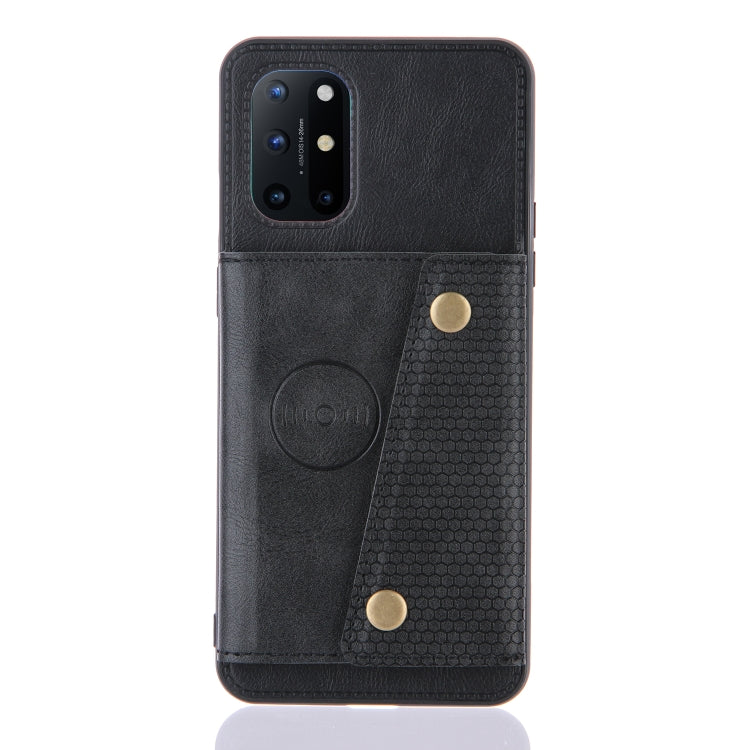 Double Buckle PU + TPU Shockproof Magnetic Protective Case with Card Slots & Holder, For OnePlus 8T, For OPPO Realme 7 5G, For OPPO Realme 7i, For OPPO Realme 7 Pro, For Xiaomi Poco X3