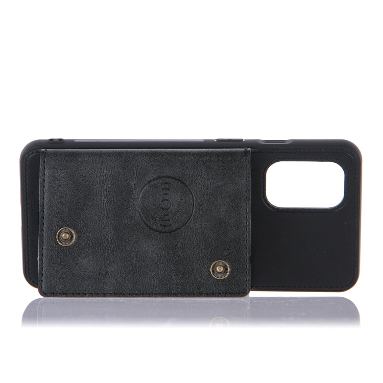 Double Buckle PU + TPU Shockproof Magnetic Protective Case with Card Slots & Holder, For OnePlus 8T, For OPPO Realme 7 5G, For OPPO Realme 7i, For OPPO Realme 7 Pro, For Xiaomi Poco X3
