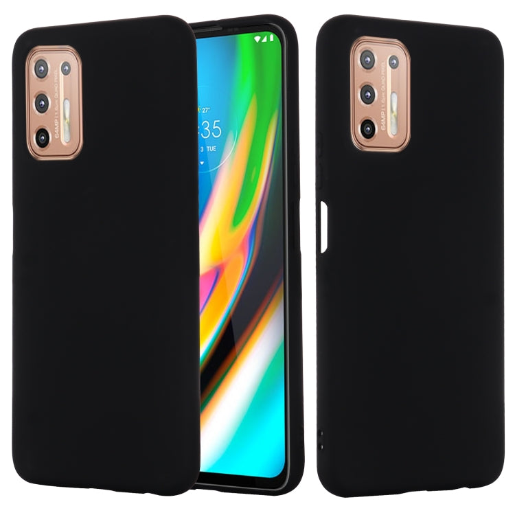 Pure Color Liquid Silicone Shockproof Full Coverage Case, For Motorola Moto G9 Plus, For Samsung Galaxy M51 (Indian Version), For Xiaomi Poco X3 NFC