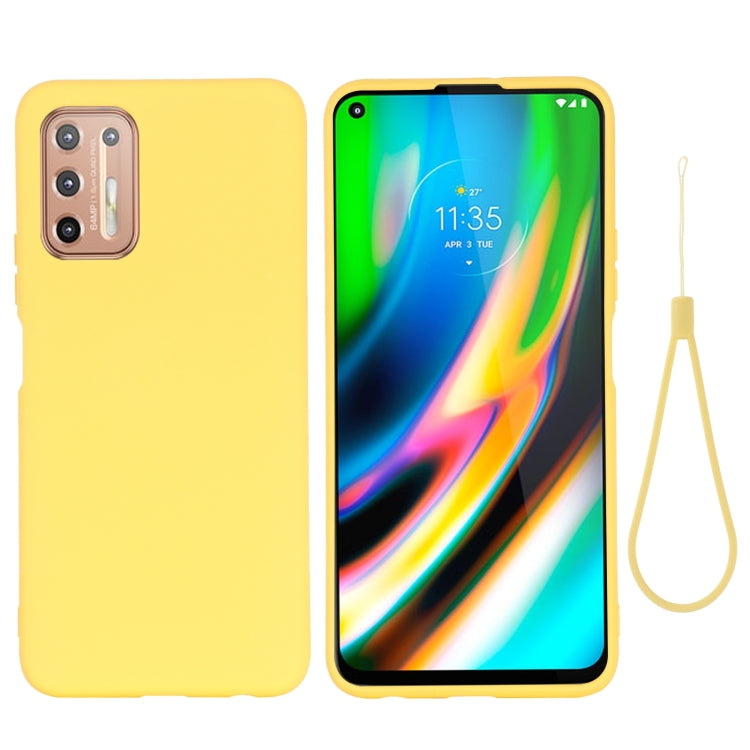 Pure Color Liquid Silicone Shockproof Full Coverage Case, For Motorola Moto G9 Plus, For Samsung Galaxy M51 (Indian Version), For Xiaomi Poco X3 NFC