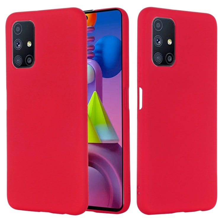 Pure Color Liquid Silicone Shockproof Full Coverage Case, For Motorola Moto G9 Plus, For Samsung Galaxy M51 (Indian Version), For Xiaomi Poco X3 NFC