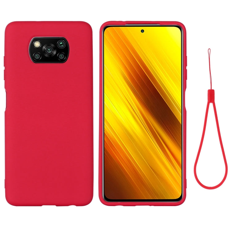 Pure Color Liquid Silicone Shockproof Full Coverage Case, For Motorola Moto G9 Plus, For Samsung Galaxy M51 (Indian Version), For Xiaomi Poco X3 NFC