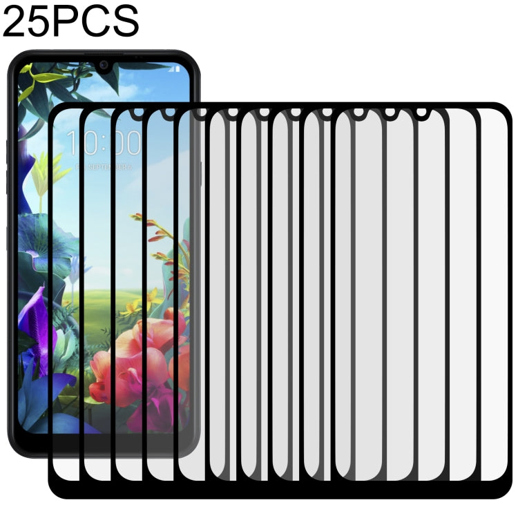 25 PCS Full Glue Full Screen Tempered Glass Film, For LG Aristo 5 (25 PCS), For vivo iQOO U1x (25 PCS), For LG Fortune 3 (25 PCS), For LG G9 (25 PCS), For LG Harmony 4 (25 PCS), For LG K30 (2019) (25 PCS), For LG K31 (25 PCS), For LG K40S (25 PCS)�����...