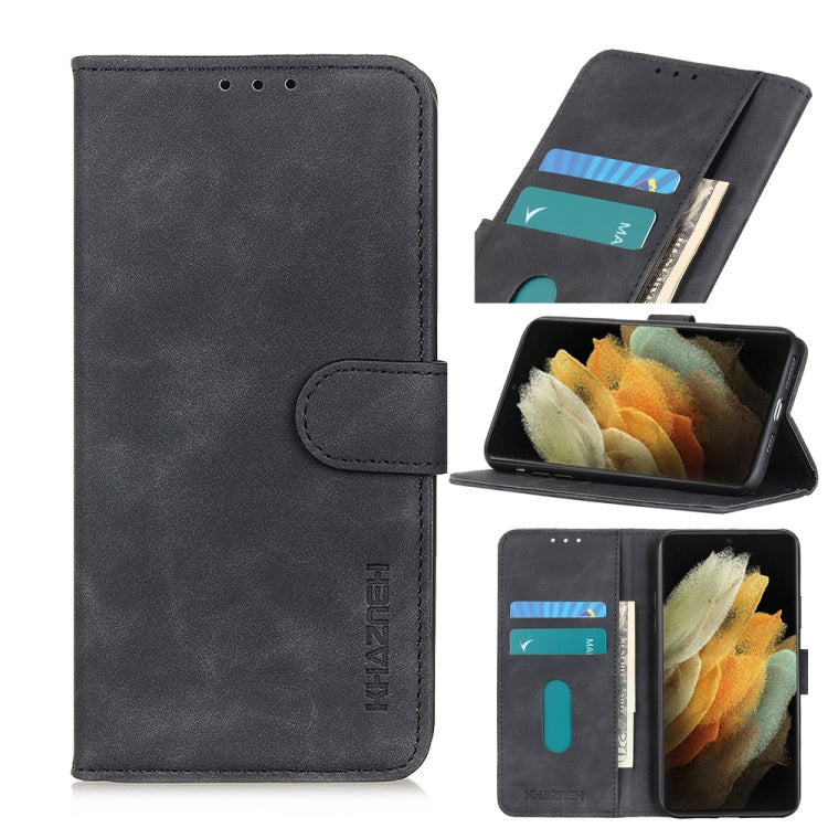 KHAZNEH Retro Texture PU + TPU Horizontal Flip Leather Case with Holder & Card Slots & Wallet, For Huawei Nova 8 SE, For Samsung Galaxy S21 5G, For Samsung Galaxy S21 Plus 5G, For Samsung Galaxy S30 Ultra, For Samsung Galaxy S21 Ultra 5G