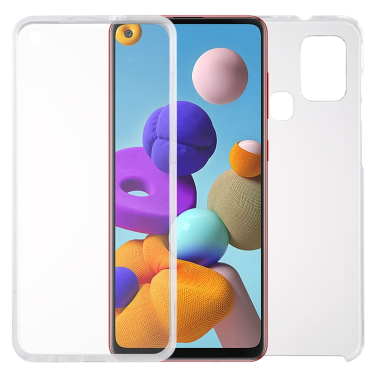 PC+TPU Ultra-Thin Double-Sided All-Inclusive Transparent Case, For Xiaomi Mi 10 Lite, For Xiaomi Poco X3, For Xiaomi Redmi Note 9, For Xiaomi Redmi 9A, For Huawei Y5p, For Samsung Galaxy A21s, For Samsung Galaxy A41, For Samsung Galaxy A71 5G����������...