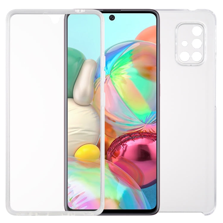 PC+TPU Ultra-Thin Double-Sided All-Inclusive Transparent Case, For Xiaomi Mi 10 Lite, For Xiaomi Poco X3, For Xiaomi Redmi Note 9, For Xiaomi Redmi 9A, For Huawei Y5p, For Samsung Galaxy A21s, For Samsung Galaxy A41, For Samsung Galaxy A71 5G����������...