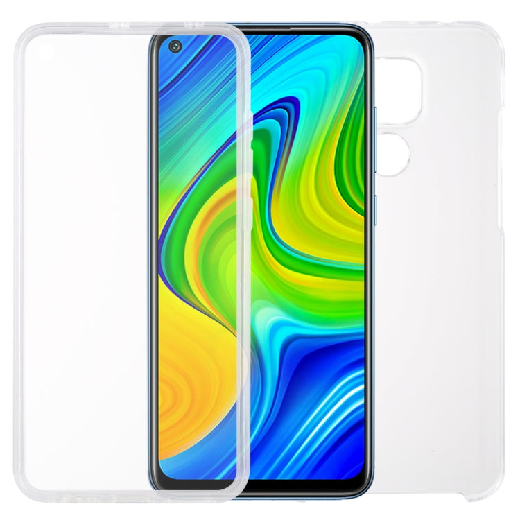 PC+TPU Ultra-Thin Double-Sided All-Inclusive Transparent Case, For Xiaomi Mi 10 Lite, For Xiaomi Poco X3, For Xiaomi Redmi Note 9, For Xiaomi Redmi 9A, For Huawei Y5p, For Samsung Galaxy A21s, For Samsung Galaxy A41, For Samsung Galaxy A71 5G����������...