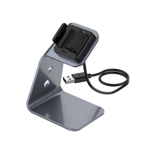 For Fitbit Charge 4 / 3 / 3 SE Universal Aluminum Alloy Charger Holder with Chip Protection, Support Fast Charging