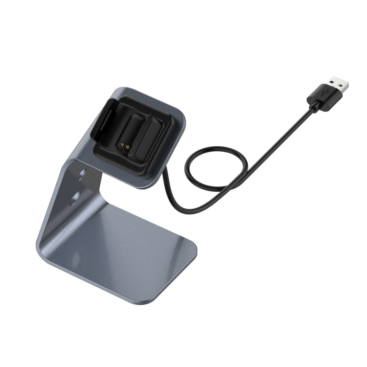 For Fitbit Charge 4 / 3 / 3 SE Universal Aluminum Alloy Charger Holder with Chip Protection, Support Fast Charging