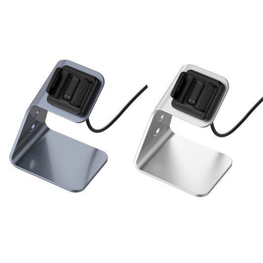 For Fitbit Charge 4 / 3 / 3 SE Universal Aluminum Alloy Charger Holder with Chip Protection, Support Fast Charging
