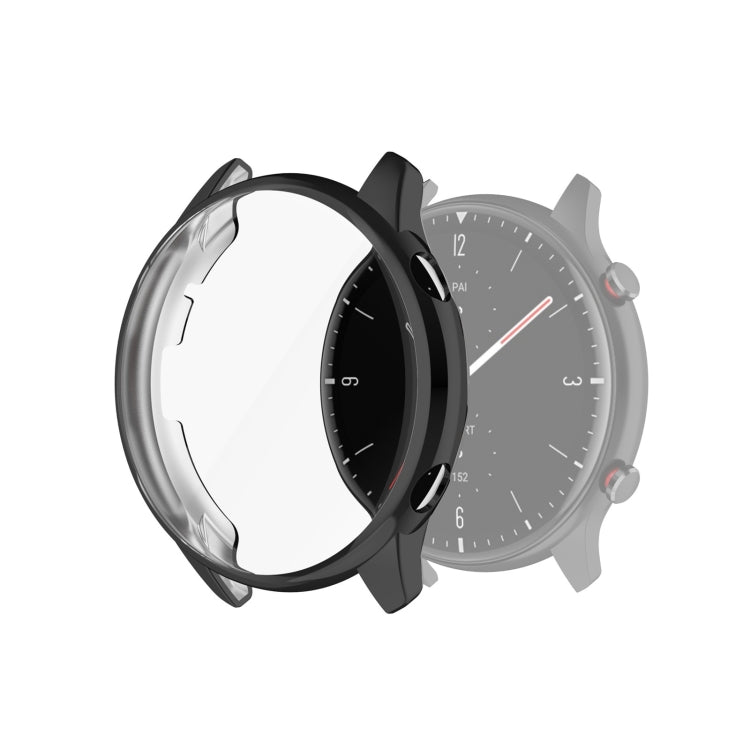For Amazfit GTR 2 A1951 Full Coverage TPU Electroplating Protective Case Cover